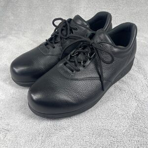 SAS Liberty Womens Sneakers Sz 11 Black Leather Slip Resistant Lace Up Shoes